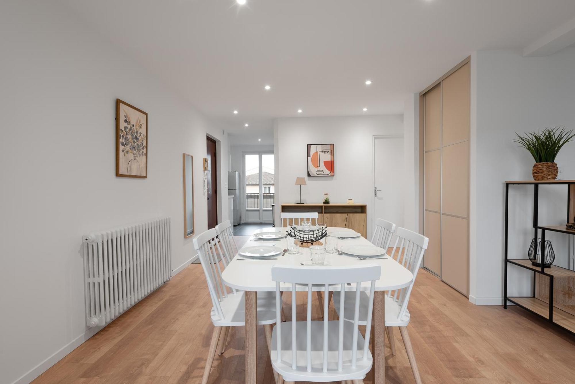 Spacieux T3 Avec 2 Parkings Gratuits Et 2 Balcons Тулуза Экстерьер фото